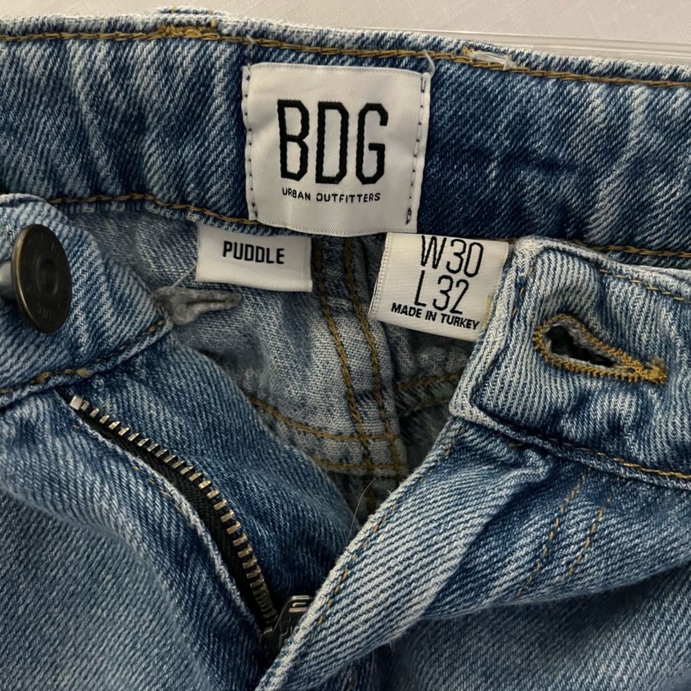 BDG URBAN OUTFITTERS Puddle Cargo Jeans 30 x 32 - Picture 7 of 16